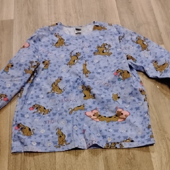 Cartoon Network Blue Scooby-Doo Women's Top - Picture 1 of 4